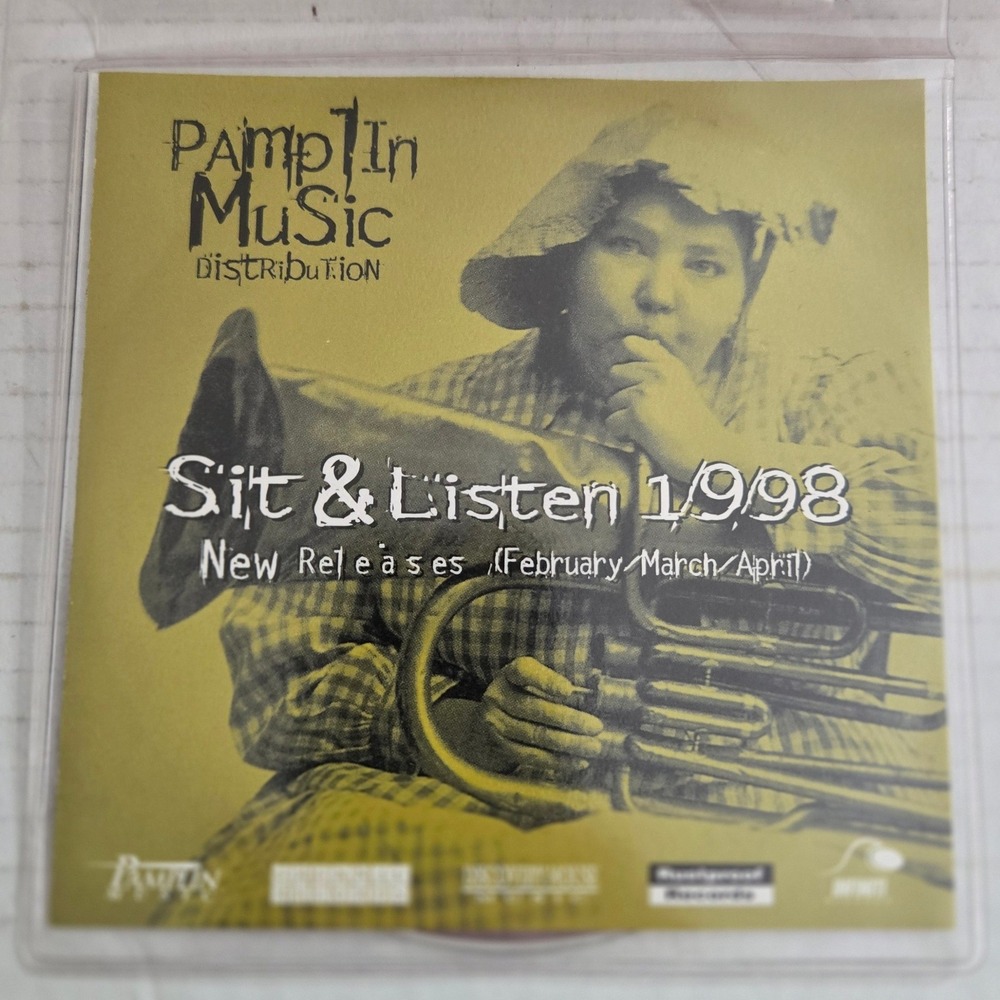 Pamplin Music Sit Listen 1 998 Promo CD Sampler 1998 Mayfair Laundry Bride USA